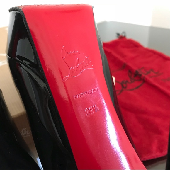 Christian Louboutin Bianca Patent Leather 140mm - Picture 4 of 6